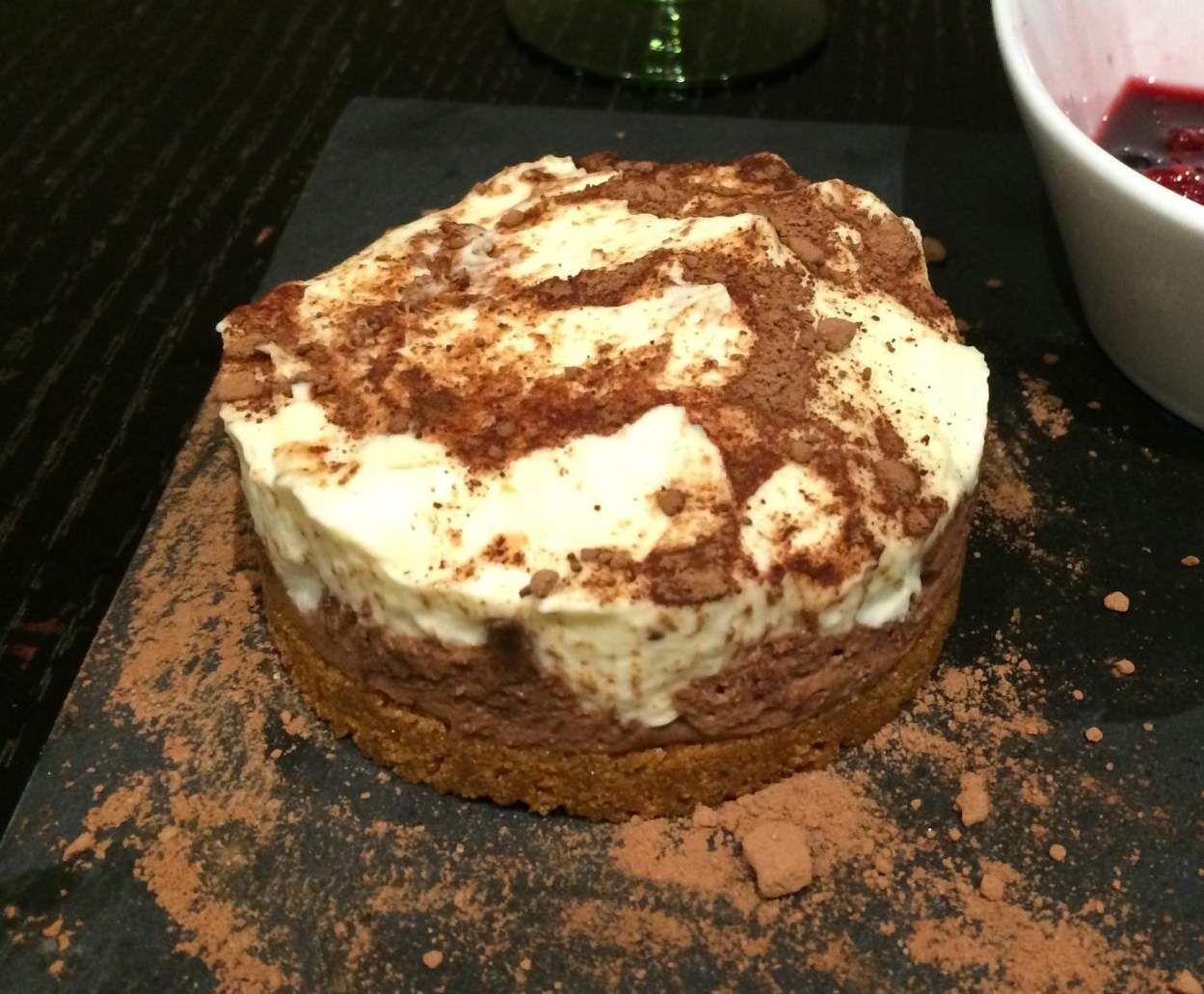 Entremet aux 2 chocolats