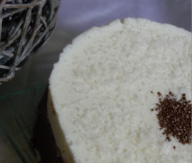 Entremet bavarois chocolat noix de coco (agar agar)