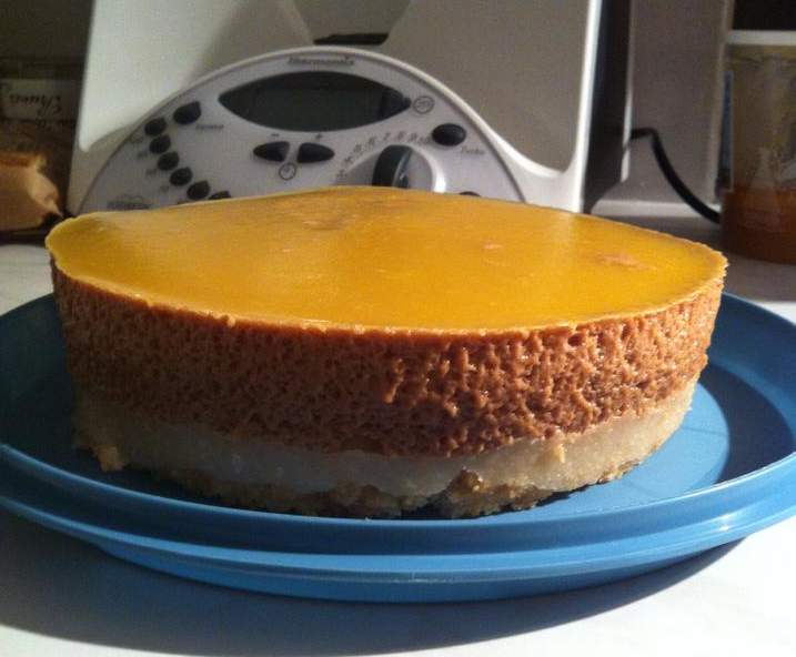 entremet poire caramel