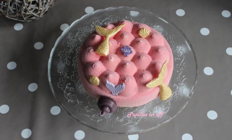 Entremets citron et praliné –Sweet Table Anniversaire Sirène