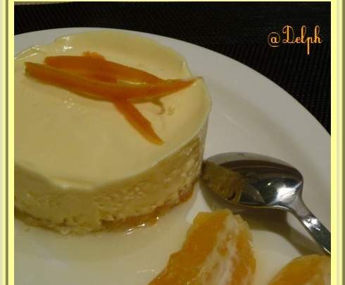 Entremets glacés à l'orange