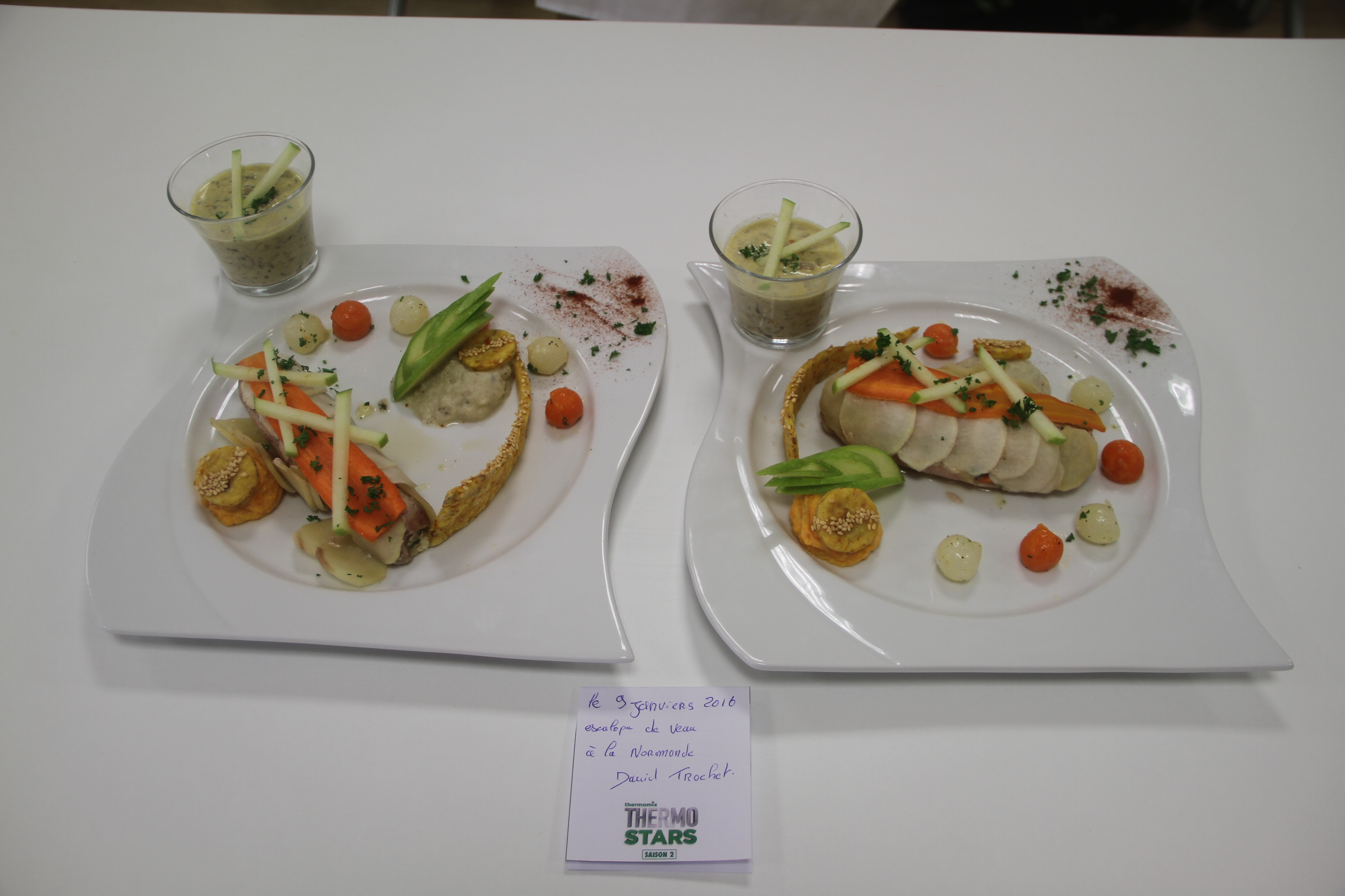 Escalope de veau à la normande