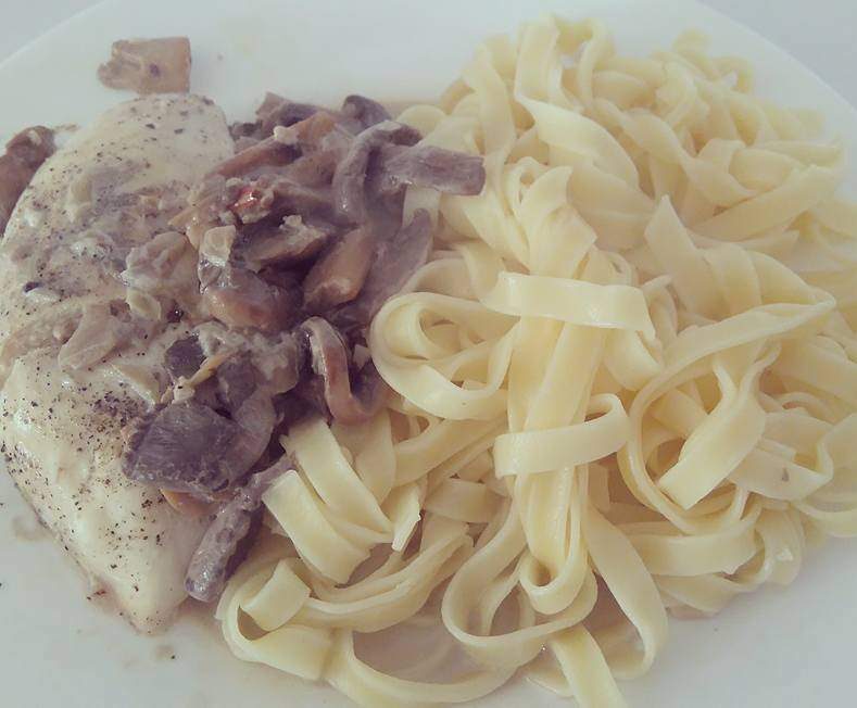 Escaloppe de Poulet sauce au cidre