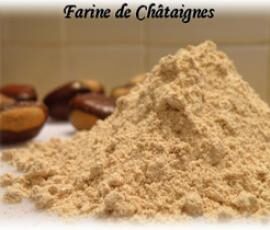 Farine de Châtaignes