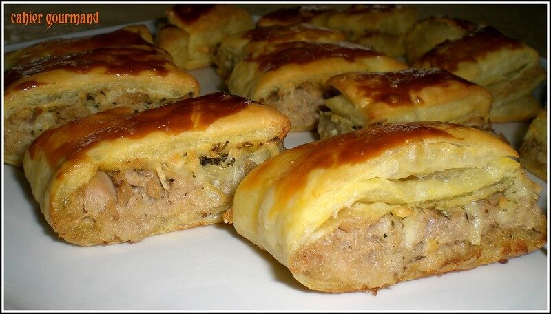 Feuilleté au thon et à la Feta