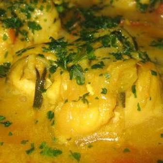 Filet de Cabillaud et ses carottes vichy crème au curry