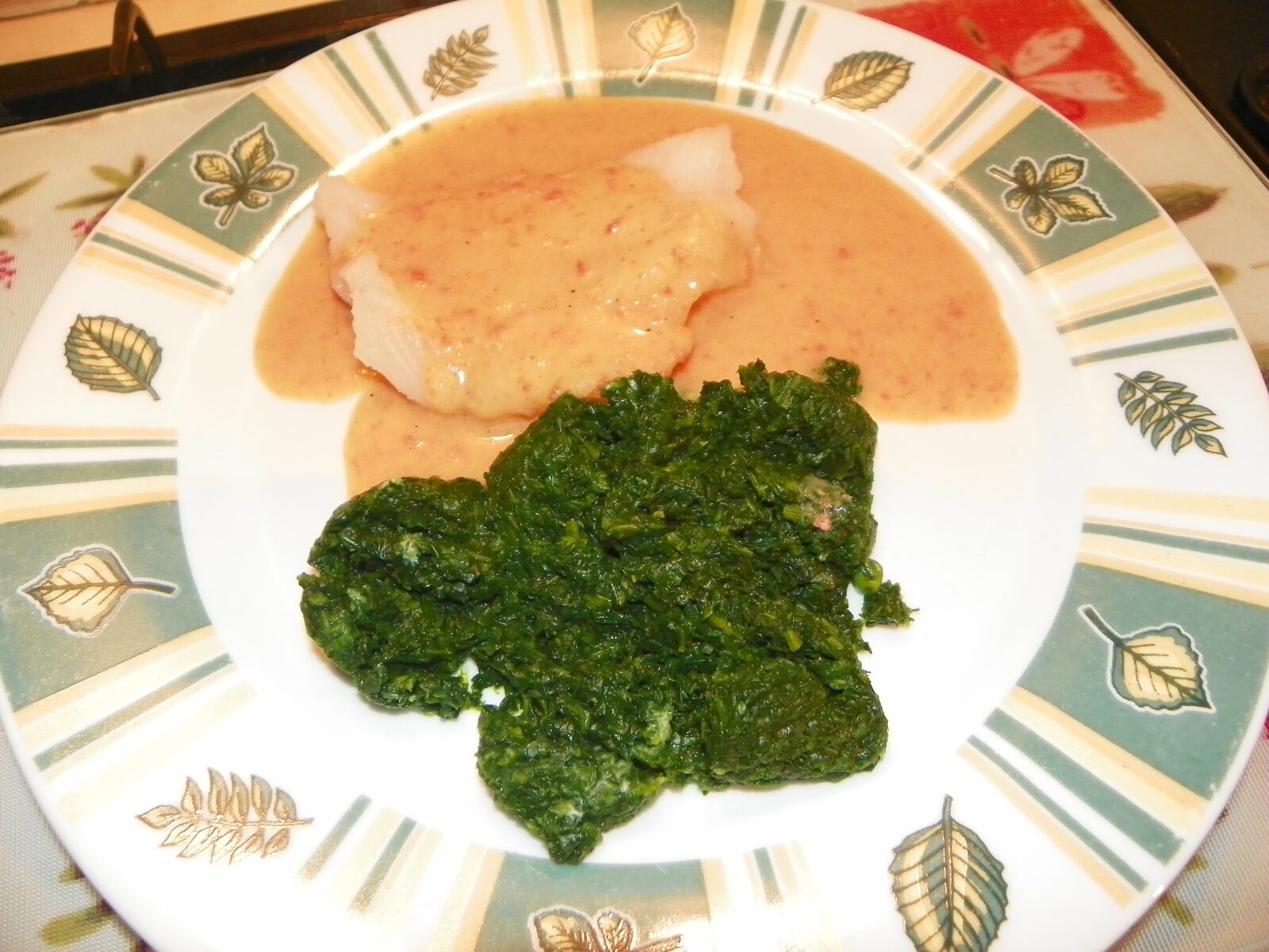 Filet de poisson au chorizo