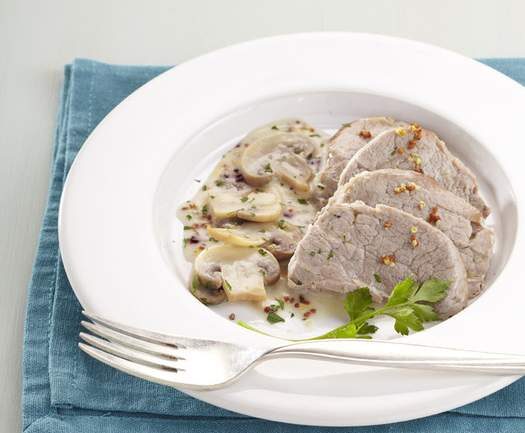 Filet mignon à la moutarde