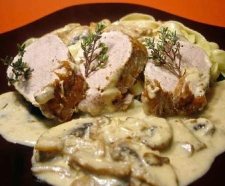 Filet mignon et sa crème d'amande