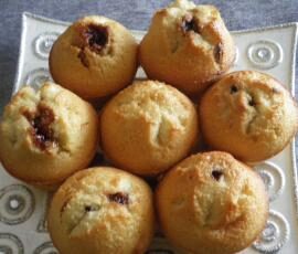 Financier cœur Nutella