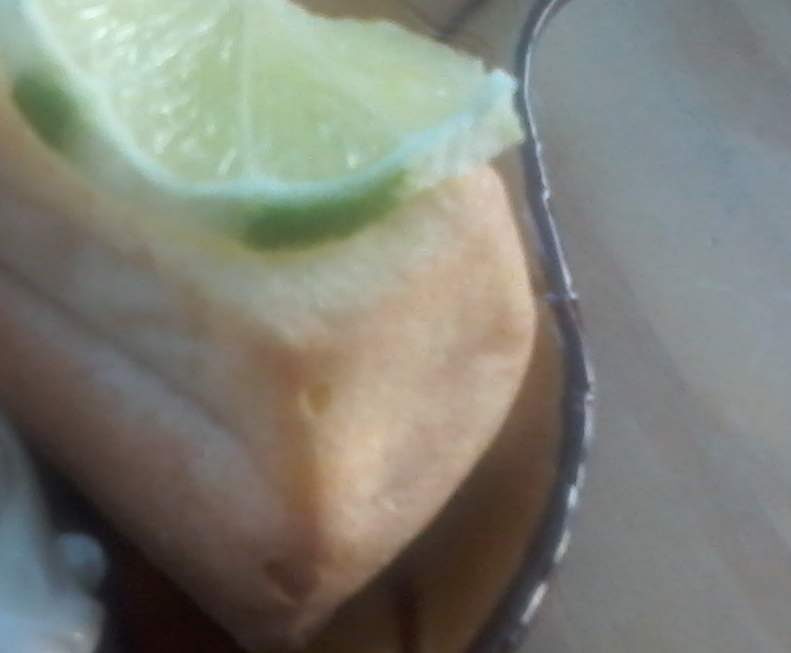 FINANCIERS AU CITRON VERT ET SAUMON FUME A LA FARINE DE RIZ