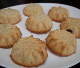 FINANCIERS COCO COEUR NUTELLA