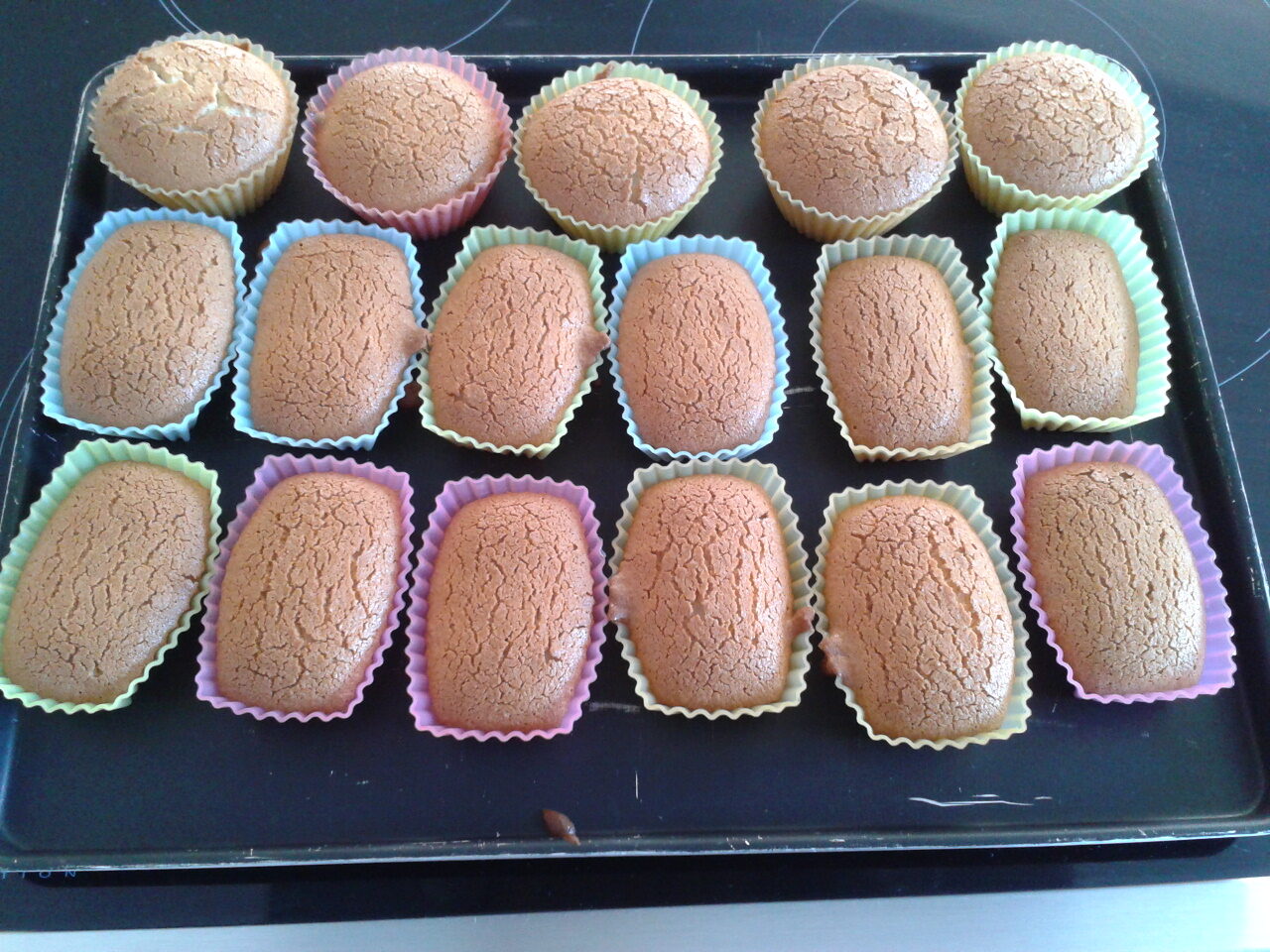 financiers sans gluten