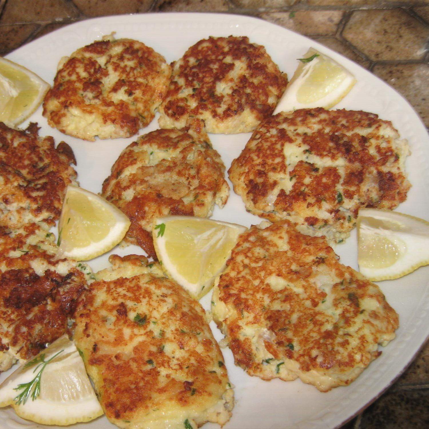 Fishcakes à la grecque (nuggets de poisson)