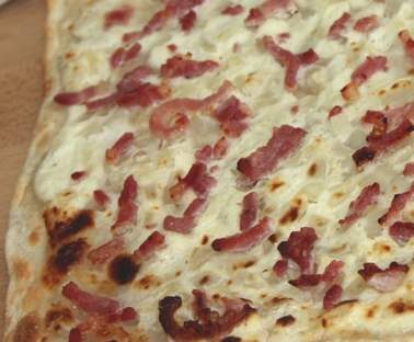 Flammekueche, tarte flambée