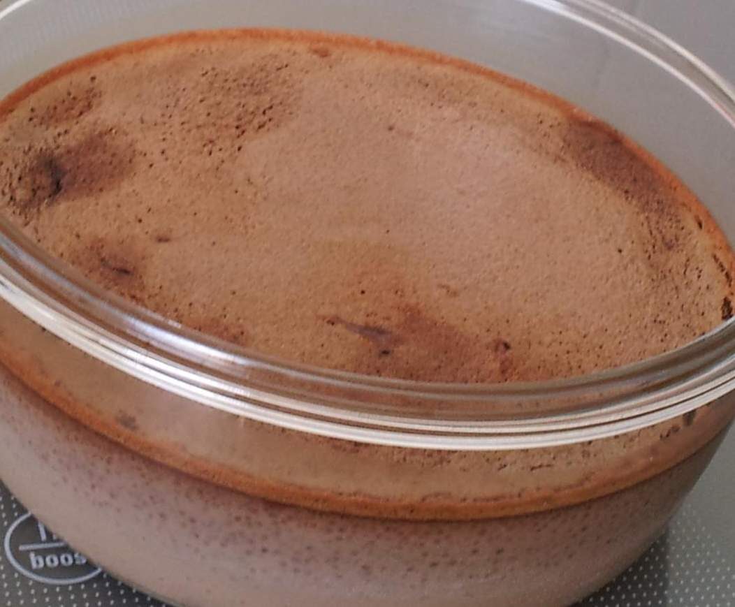 Flan aux oeufs au chocolat au lait