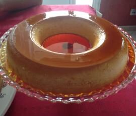 Flan caramel de M