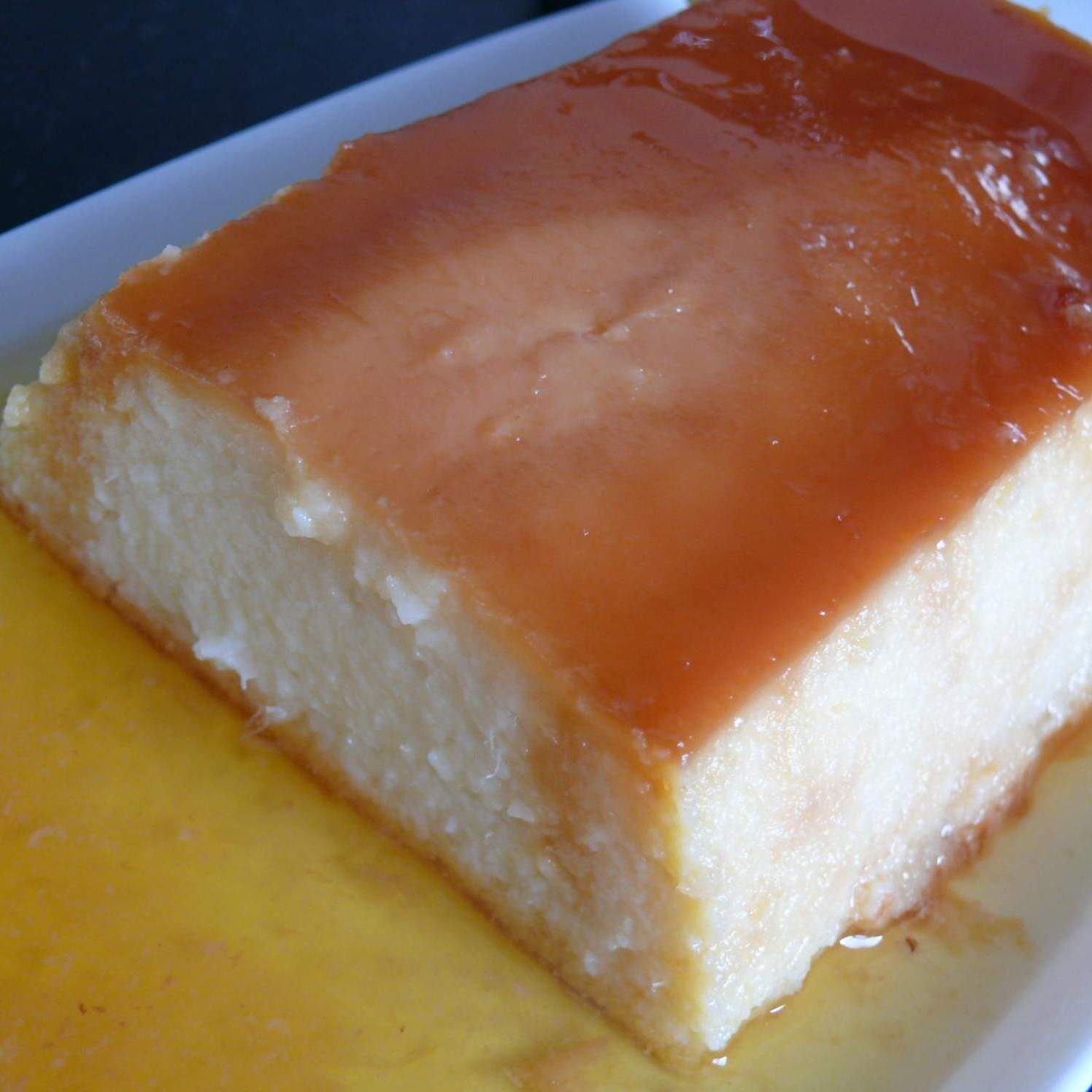 Flan d'ananas