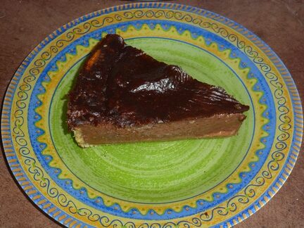 Flan pâtissier au chocolat