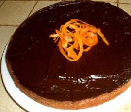Fondant à l'orange et au chocolat