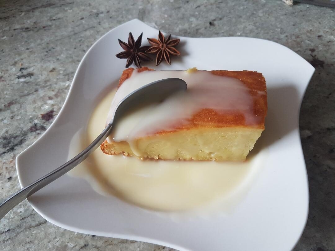 Fondant aux pommes et son caramel au beurre salé
