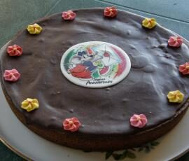 Fondant chocolat aux noix