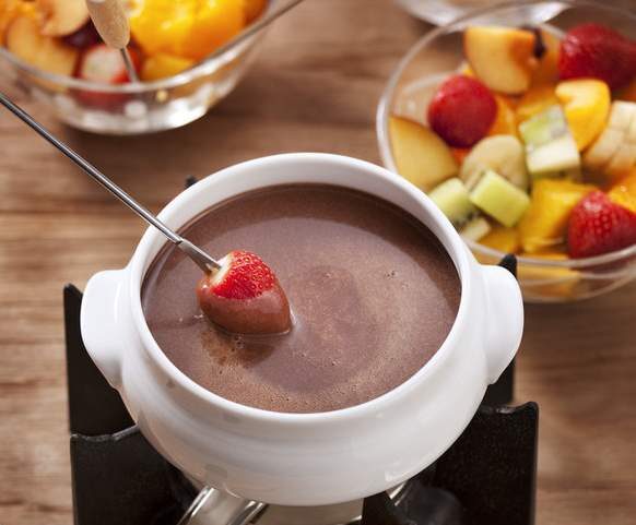 Fondue au chocolat