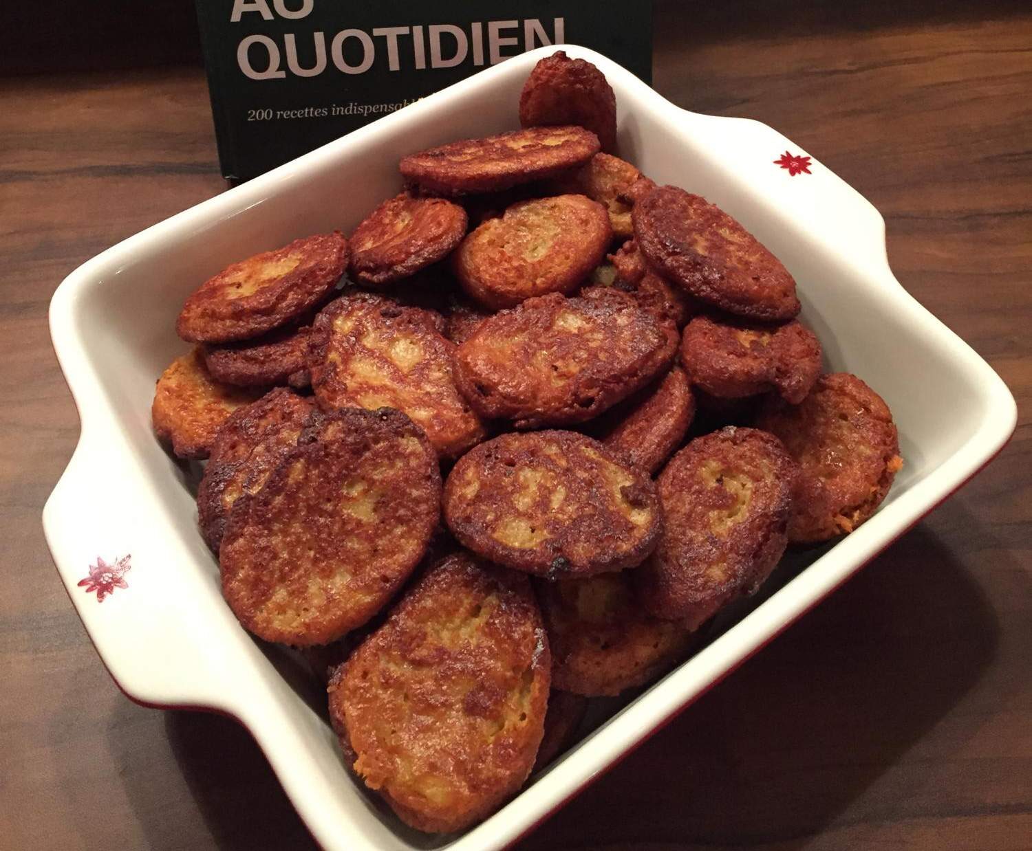 Galette de courgette, pommes de terre et gruyère