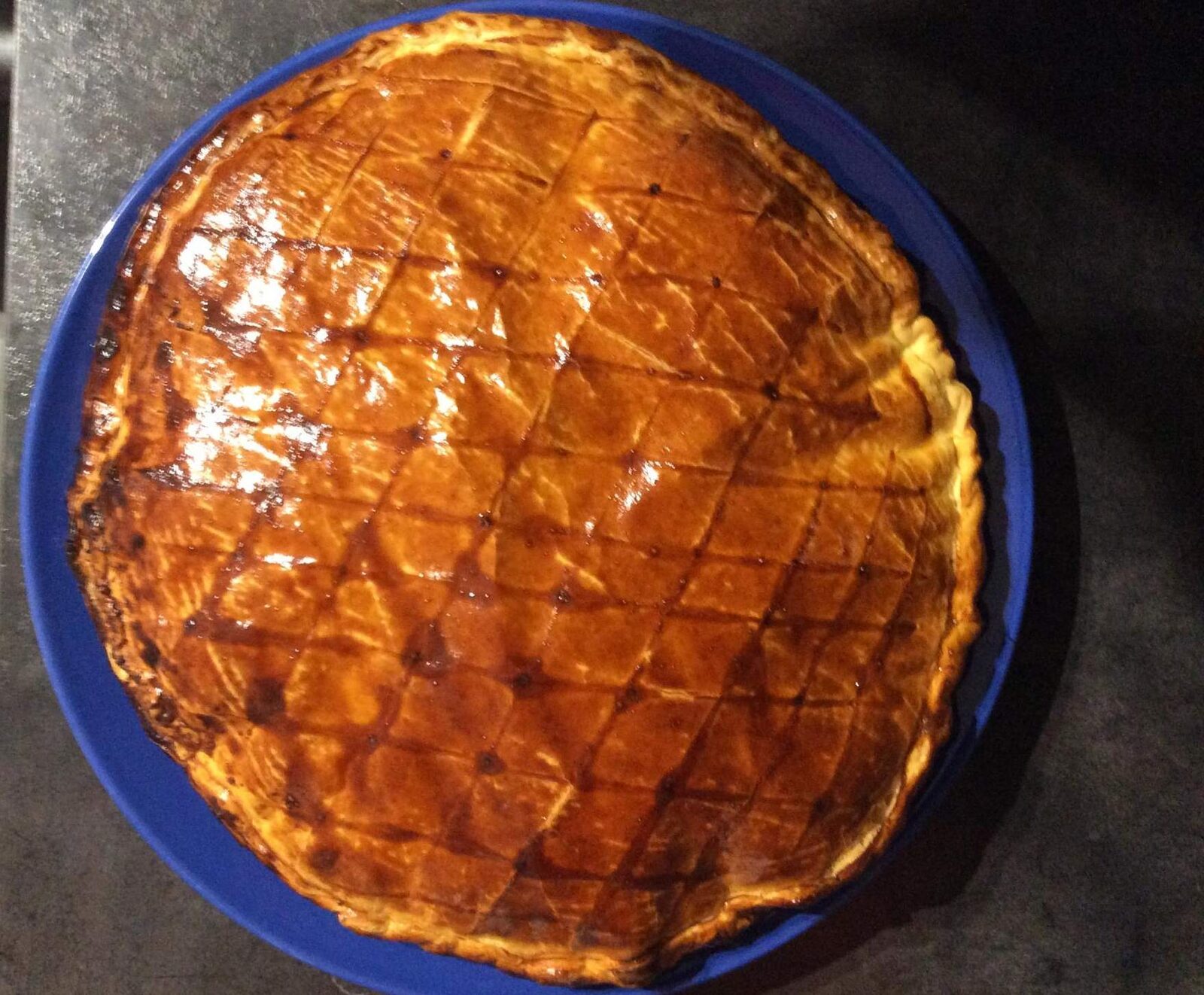 Galette des rois à la crème d'amande