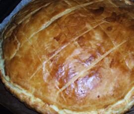 Galette des rois amande-noisette