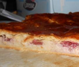 Galette des Rois aux framboises