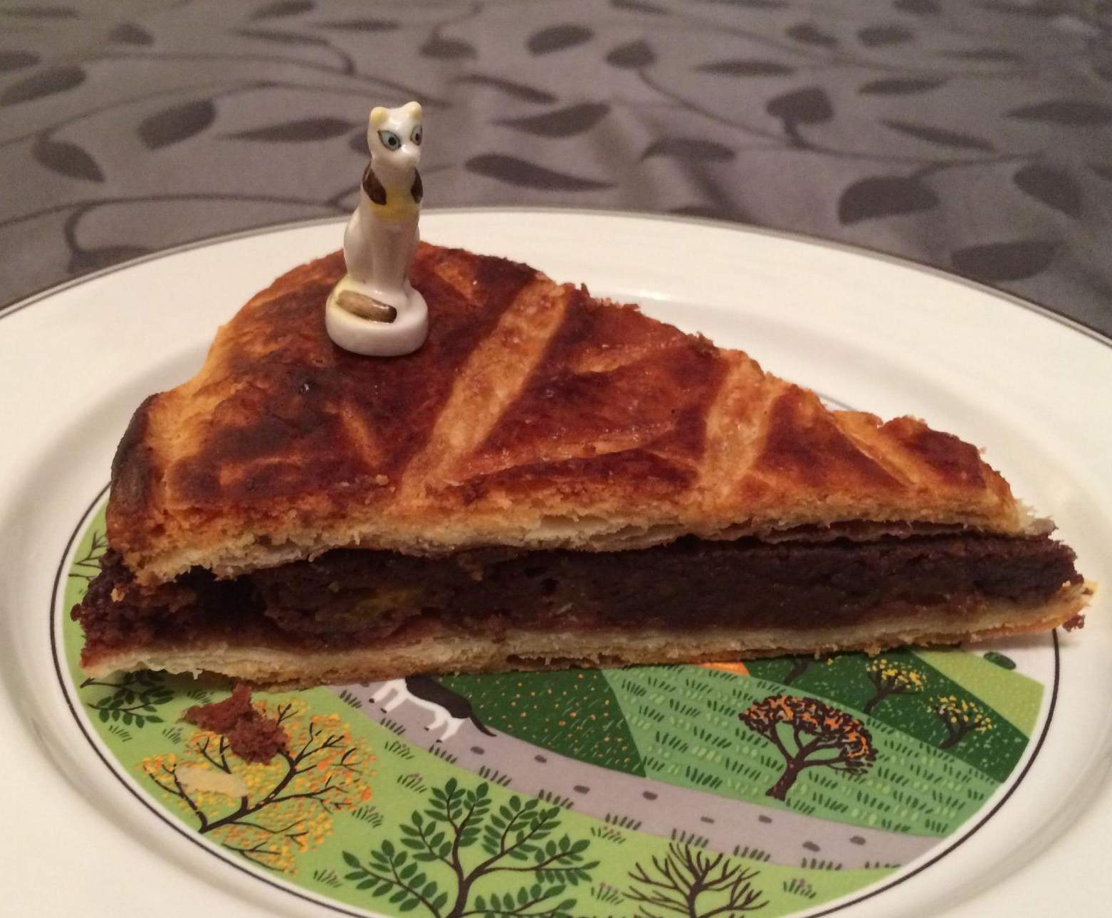 Galette des rois chocolat orange