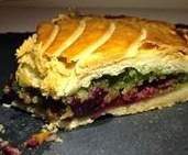 Galette des Rois Feuilletée: griottes & pistache