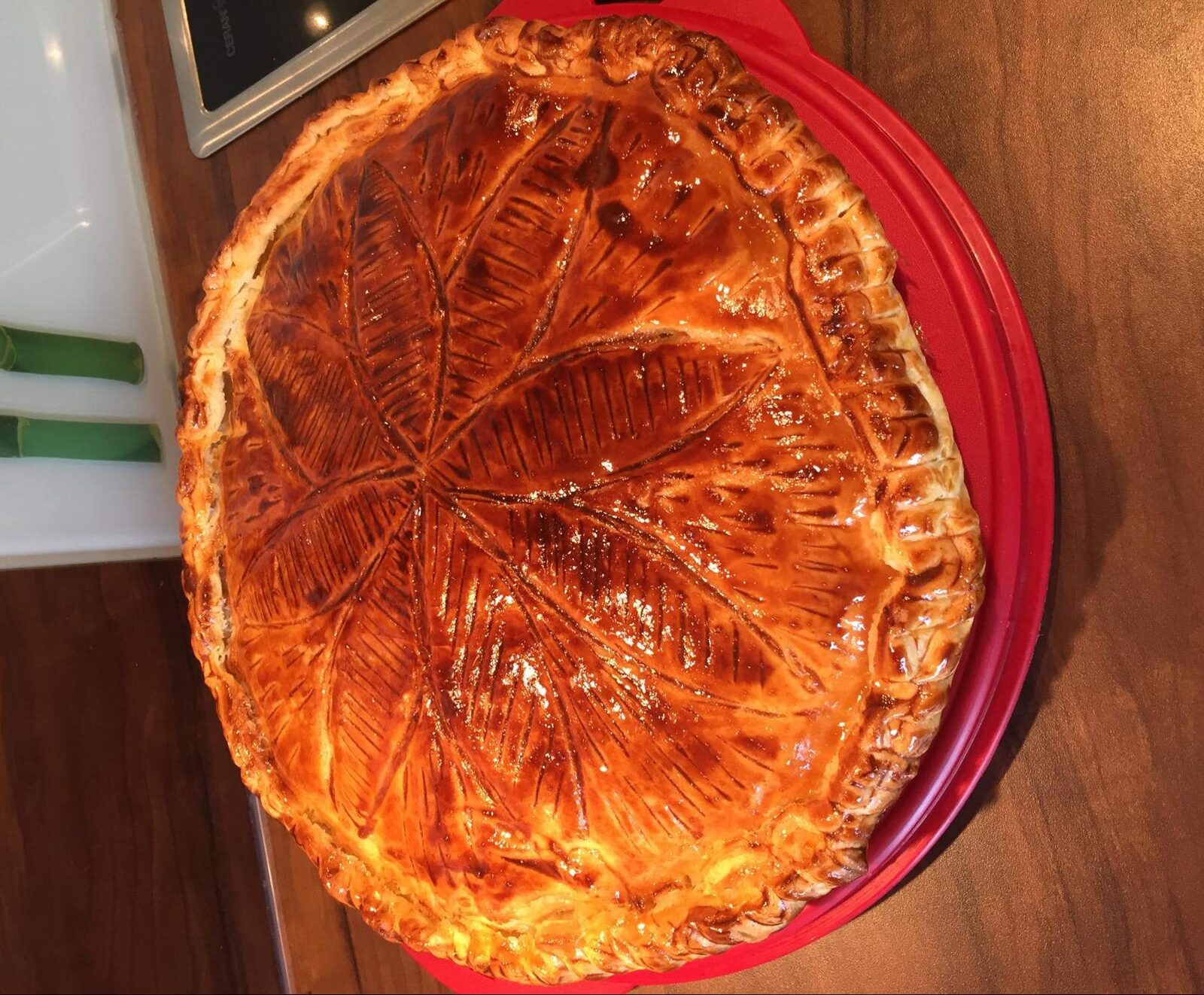 Galette des Rois frangipane et pépites de chocolat