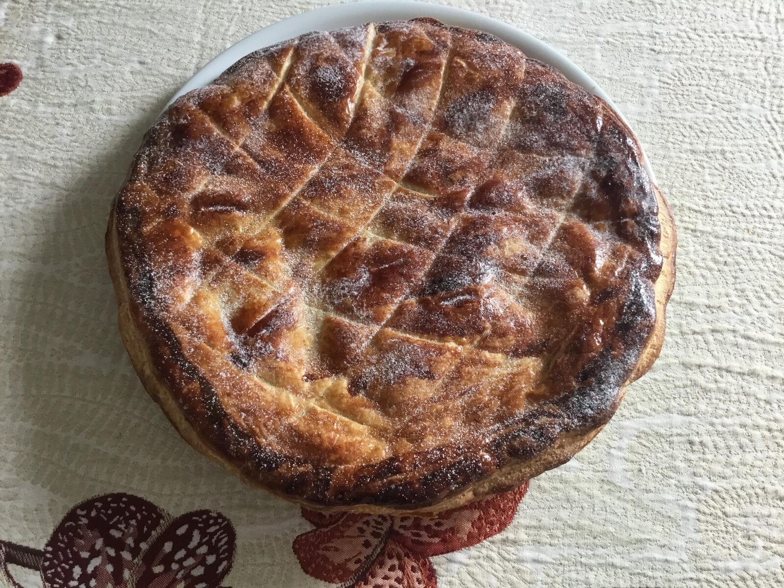 Galette des rois poire chocolat