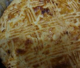 galette fourrée à la confiture