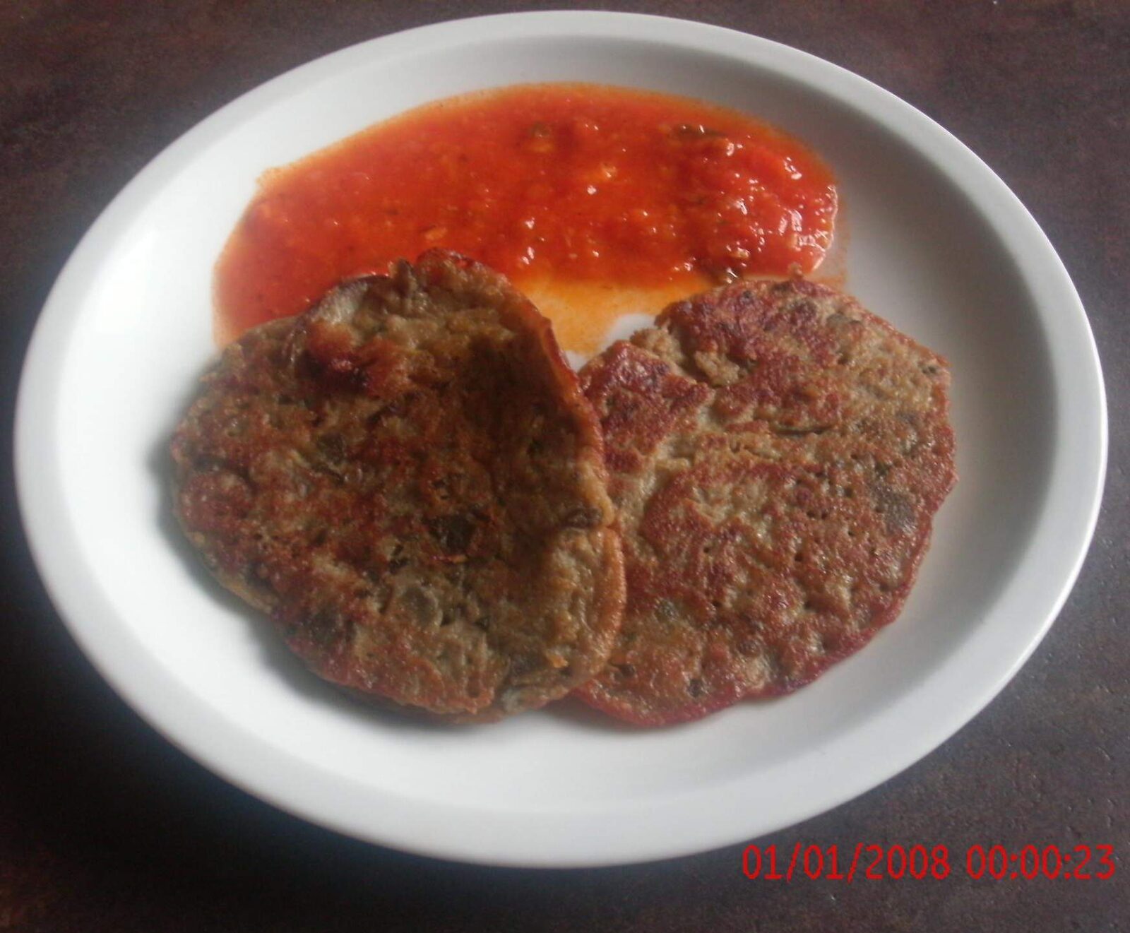 GALETTES D'AUBERGINE