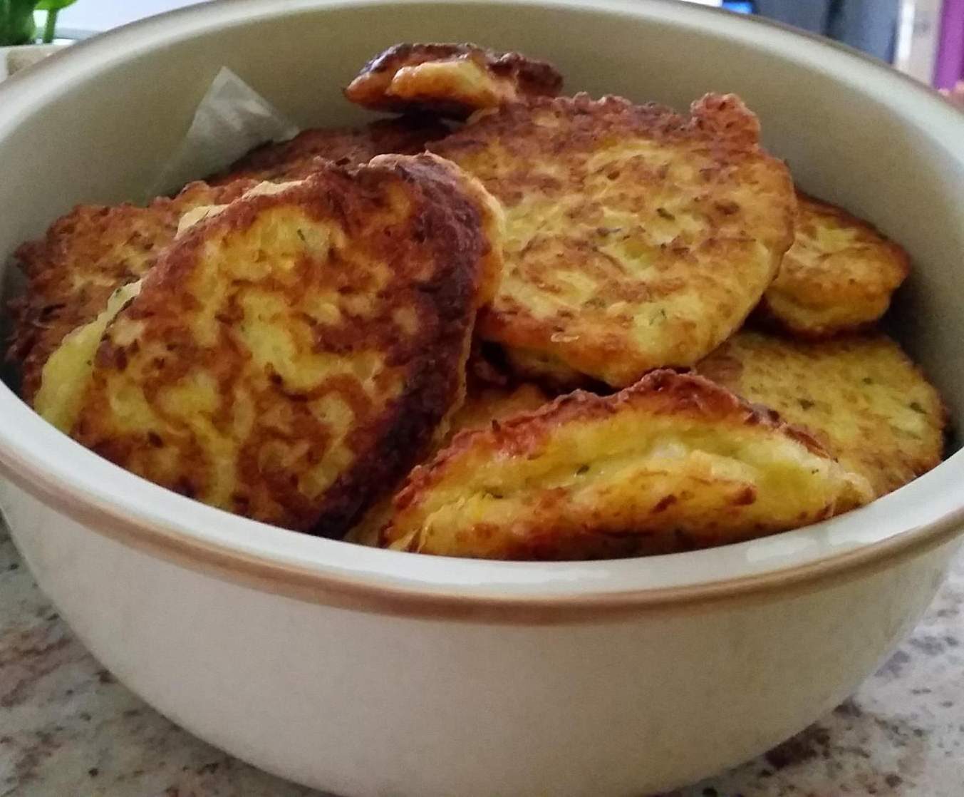 Galettes de courge spaghetti