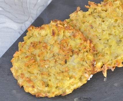 Galettes de pommes de terre au four