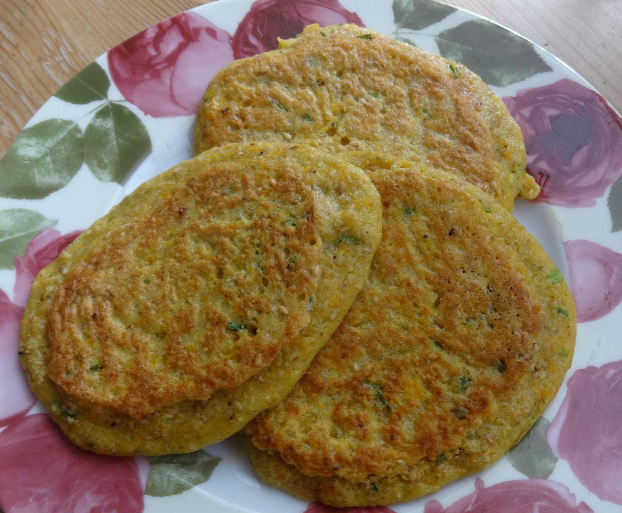 Galettes végétariennes à l'avoine