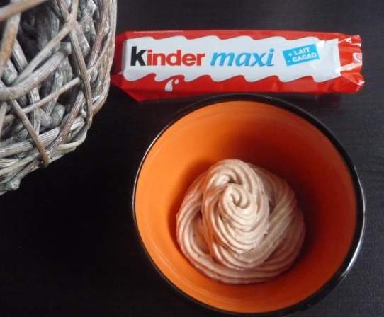 Ganache montée au kinder maxi