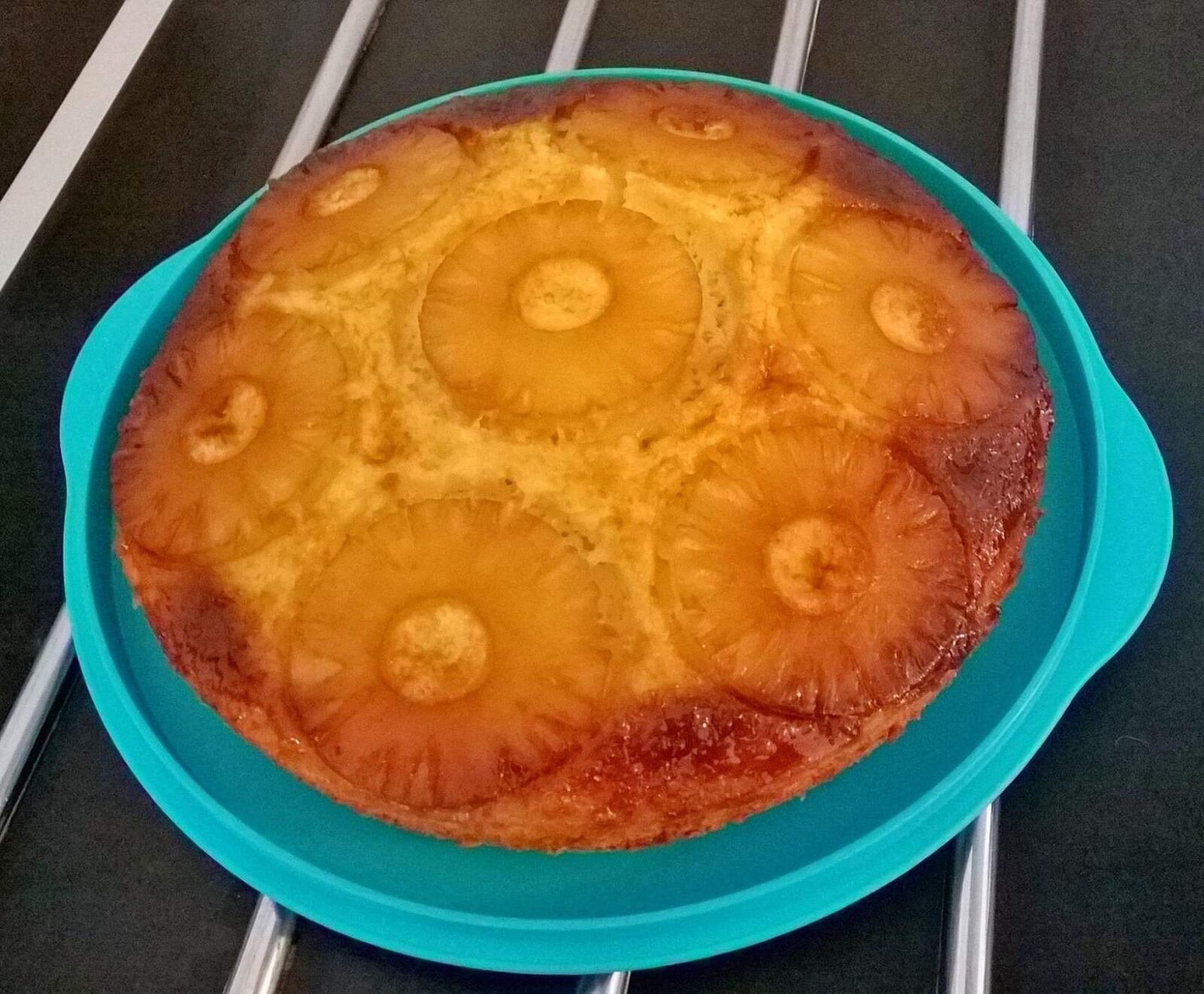 Gâteau à l'ananas caramélisé TM5