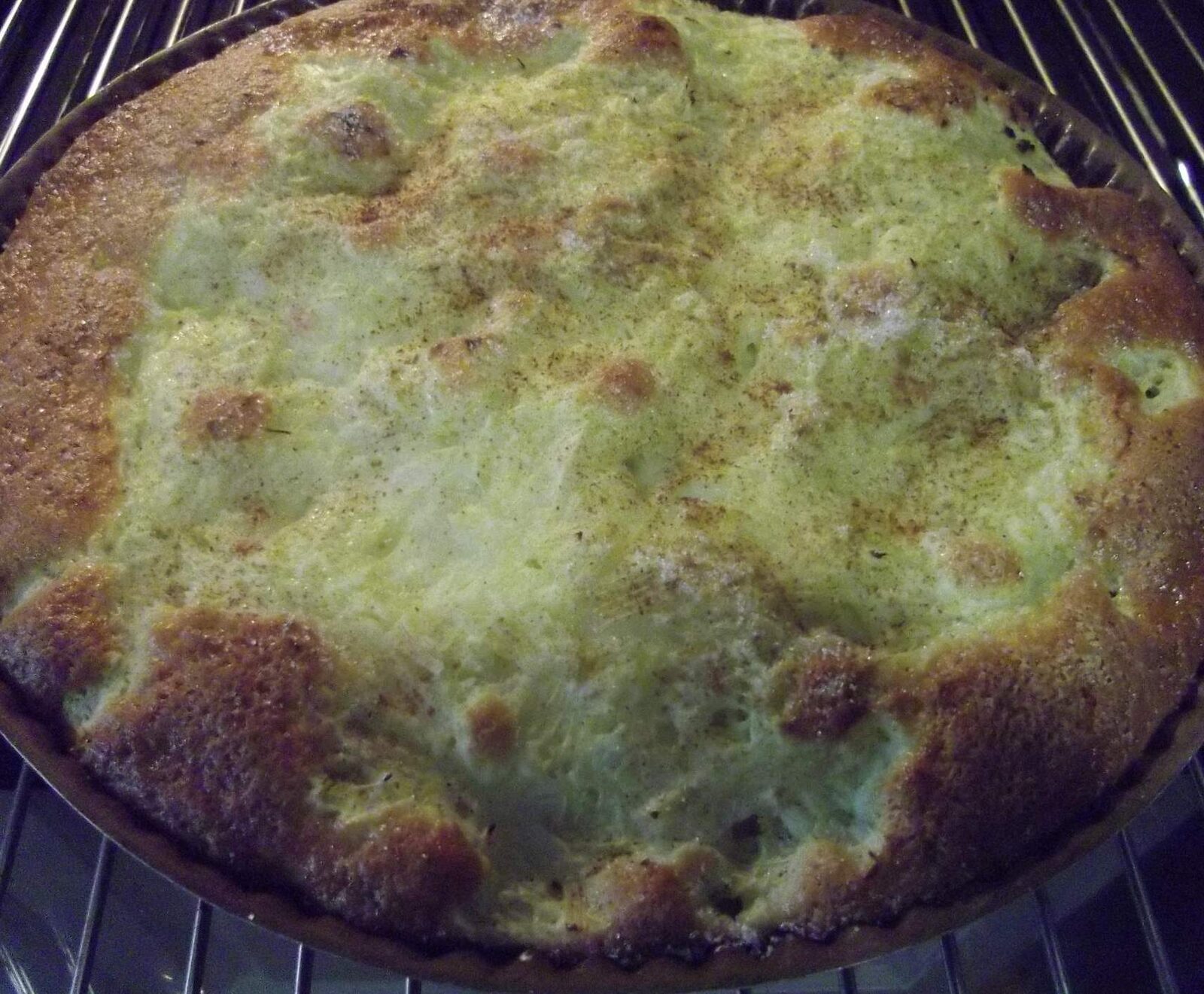 Gâteau à la rhubarbe