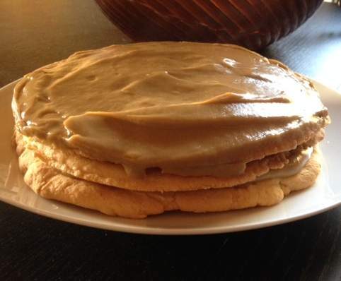 Gâteau au café mais aussi au chocolat, vanille etc...