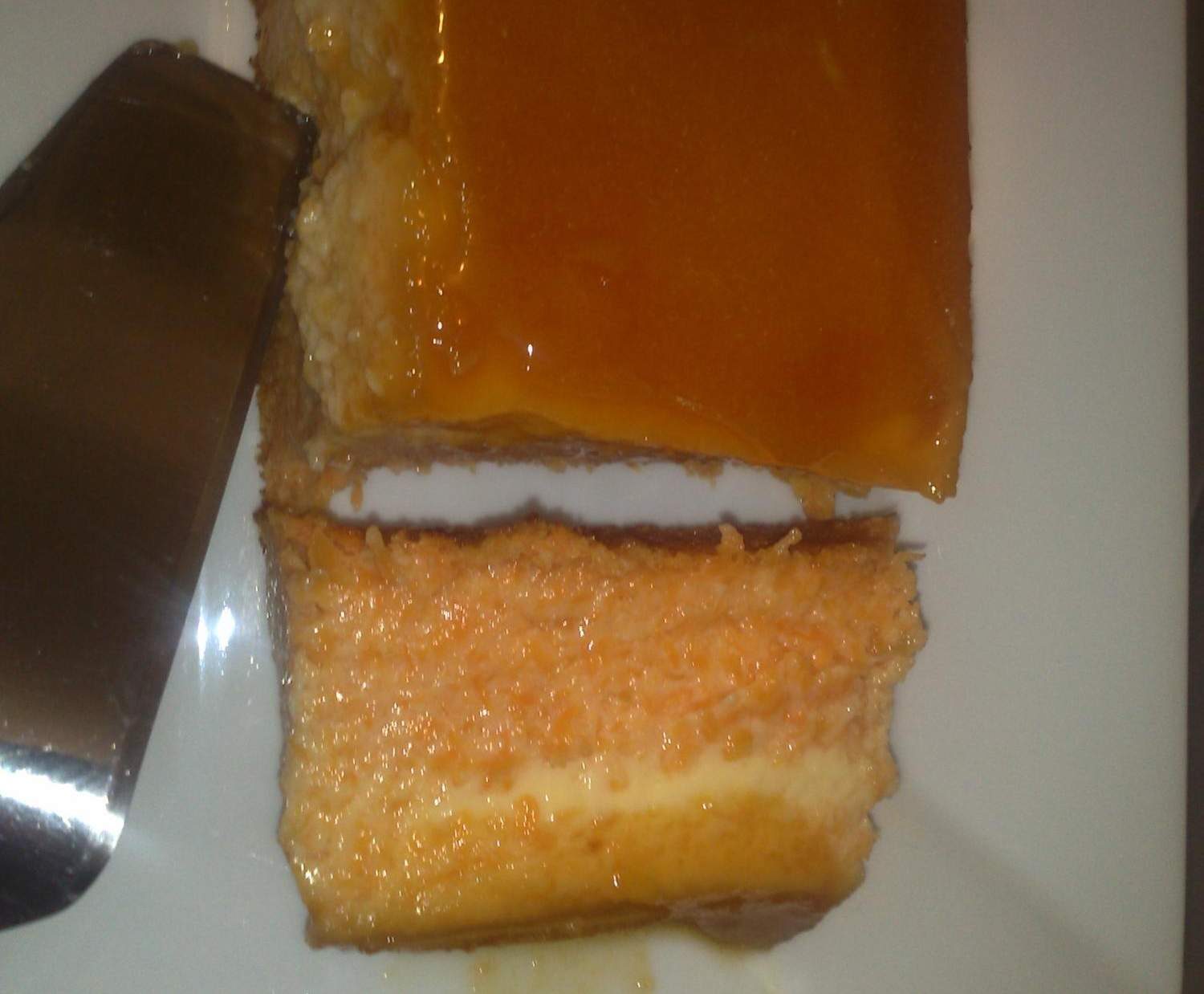 Gateau au potiron (façon flan)