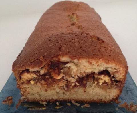 Gâteau au yaourt cache tablette de chocolat