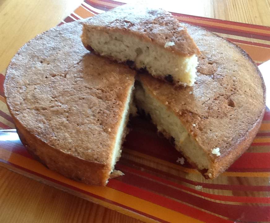 Gâteau aux 6 blancs œufs et pépites chocolat