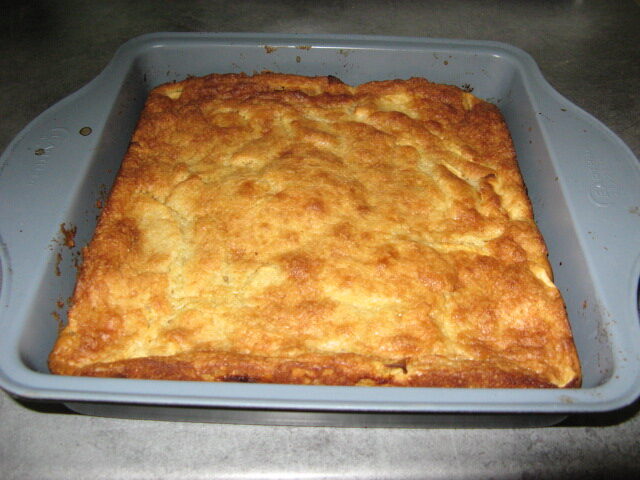 Gâteau aux pommes amandine