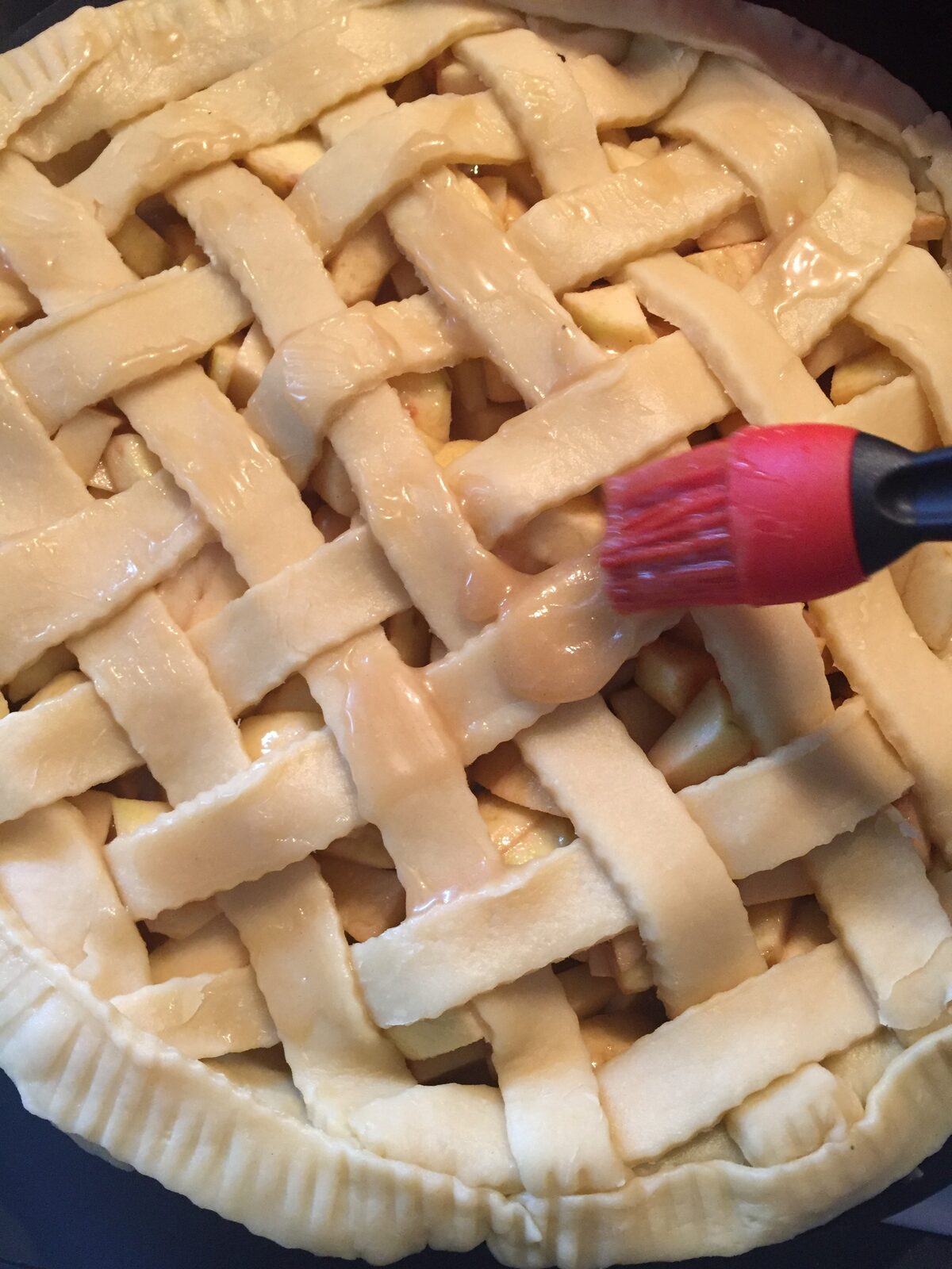 Gâteau aux pommes américain Apple pie