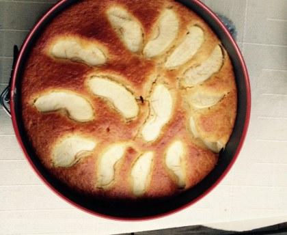 gâteau aux pommes